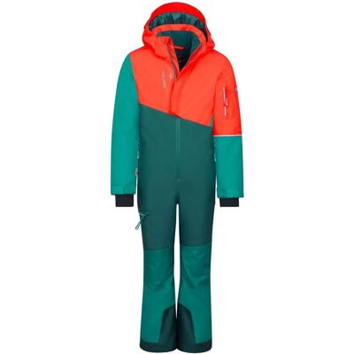 Trollkids Mono Hallingdal Chili Red / Midnight Petrol 128 cm Trollkids Mono Hallingdal Chili Red / Midnight Petrol 128 cm