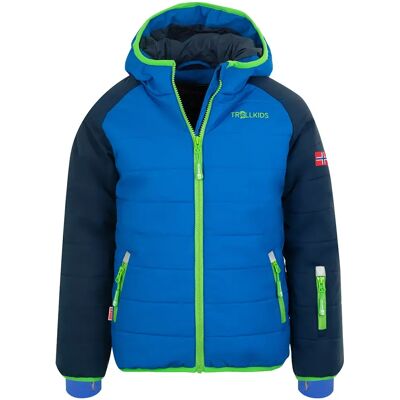 Trollkids Chaqueta Hafjell Pro Navy / Med Blue / Green 128 cm Trollkids Chaqueta Hafjell Pro Navy / Med Blue / Green 128 cm