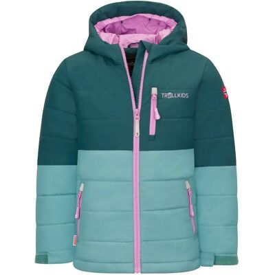 Trollkids Chaqueta Hemsedal Xt Midnight Petrol / Dusty Teal 110 cm Trollkids Chaqueta Hemsedal Xt Midnight Petrol / Dusty Teal 110 cm