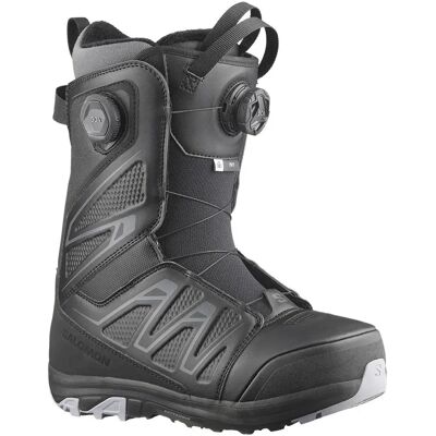 Salomon Botas De Snowboard Para Mujer Ivy Boa Sj Black / Black / Lilac Gray 25.0 Salomon Botas De Snowboard Para Mujer Ivy Boa Sj Black / Black / Lilac Gray 25.0