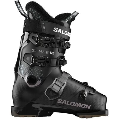 Salomon Botas De Esquí Alpino Para Mujer Sense 70 W Gw Black / Black / Oil Green 27.0-27.5 Salomon Botas De Esquí Alpino Para Mujer Sense 70 W Gw Black / Black / Oil Green 27.0-27.5