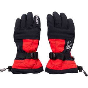 Spyder Overweb Gloves Rojo,Negro M Niño