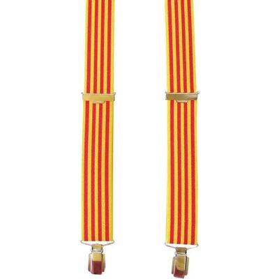 Tube Tirantes Cataluña 35 Mm Yellow / Red One Size Tube Tirantes Cataluña 35 Mm Yellow / Red One Size