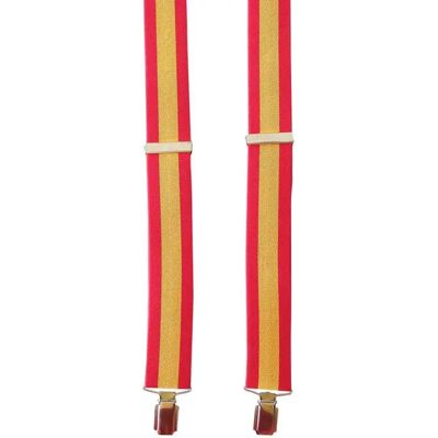 Tube Tirantes Spain 35 Mm Yellow / Red One Size Tube Tirantes Spain 35 Mm Yellow / Red One Size