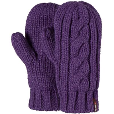 Barts Manoplas Cable Lilac 4-6 Años Barts Manoplas Cable Lilac 4-6 Años