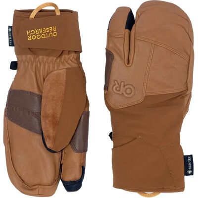 Outdoor Research Manoplas Team Gore-tex® 3 Finger Dark Natural S Outdoor Research Manoplas Team Gore-tex® 3 Finger Dark Natural S