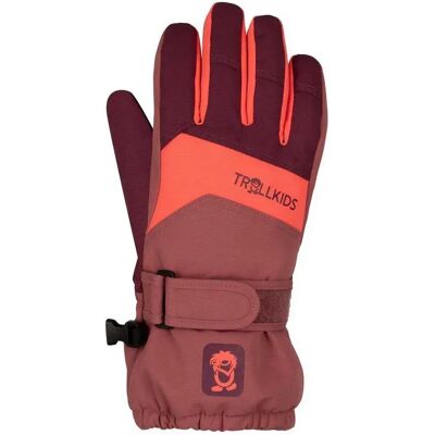 Trollkids Guantes Rauland Frozen Berry / Deep Ruby / Pink Salmon 5 Trollkids Guantes Rauland Frozen Berry / Deep Ruby / Pink Salmon 5