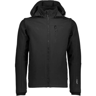 Cmp Chaqueta Softshell Snaps Hood With Detechable Sleeves 3a74427n Black S Cmp Chaqueta Softshell Snaps Hood With Detechable Sleeves 3a74427n Black S