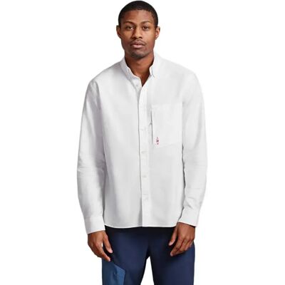 Studio Camisa De Manga Larga Field Oxford White XL Studio Camisa De Manga Larga Field Oxford White XL