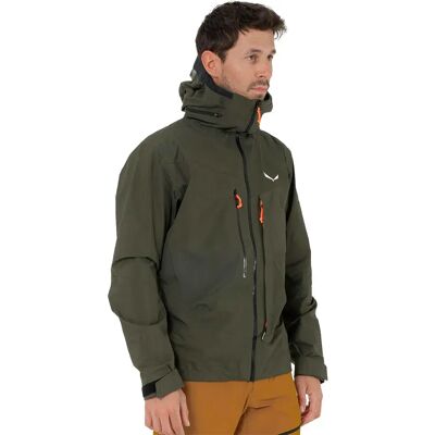 Salewa Chaqueta Sella 3l Powertex Dark Olive XL Salewa Chaqueta Sella 3l Powertex Dark Olive XL
