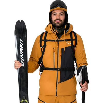 Salewa Chaqueta Sella 3l Powertex Golden Brown M Salewa Chaqueta Sella 3l Powertex Golden Brown M