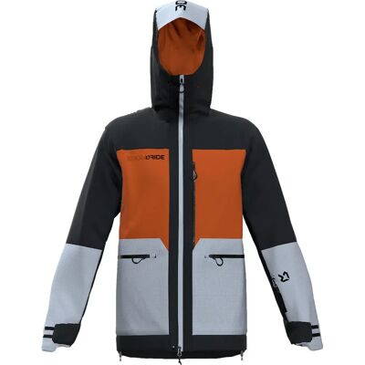 Rock Experience Chaqueta Silverstar 0208 Caviar / 0377 Rust / 1226 Arctic Ice M Rock Experience Chaqueta Silverstar 0208 Caviar / 0377 Rust / 1226 Arctic Ice M