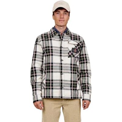 Studio Camisa De Manga Larga Padded Castle WallForest Green S Studio Camisa De Manga Larga Padded Castle WallForest Green S