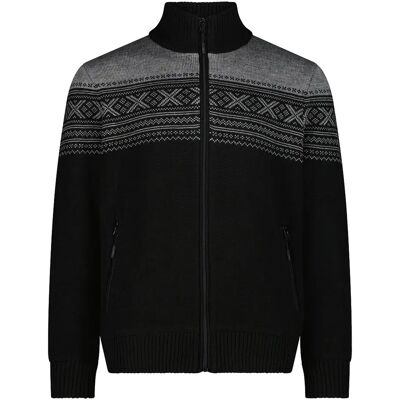 Cmp Jersey Con Cremallera 7h87501 Black M Cmp Jersey Con Cremallera 7h87501 Black M