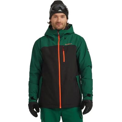 O´neill Chaqueta Fwc Cruz Duo Snow Emerald Envy Colour Block L O´neill Chaqueta Fwc Cruz Duo Snow Emerald Envy Colour Block L