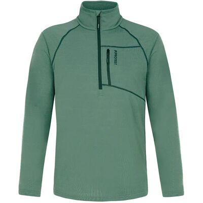 Protest Sudadera Con Media Cremallera Rekody Kale Green L Protest Sudadera Con Media Cremallera Rekody Kale Green L