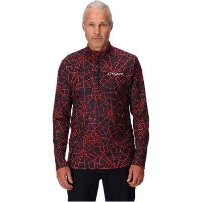 Sudadera Con Media Cremallera Podium Spyder Red M Sudadera Con Media Cremallera Podium Spyder Red M