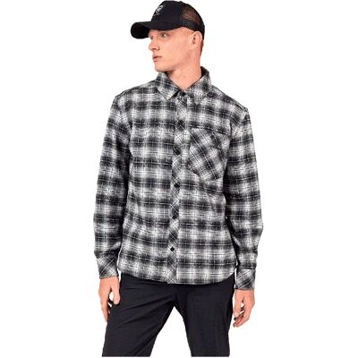 Rossignol Camisa De Manga Larga Ranch Plaid Black L Rossignol Camisa De Manga Larga Ranch Plaid Black L