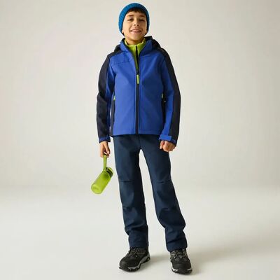 Regatta Chaqueta Softshell Haydenbury Navy / Olympian Blue / Wild Lime 8 Años Regatta Chaqueta Softshell Haydenbury Navy / Olympian Blue / Wild Lime 8 Años