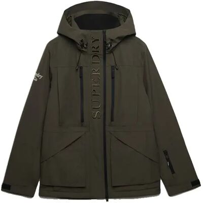 Superdry Chaqueta Ultimate Freestyle Ski Army Khaki S Superdry Chaqueta Ultimate Freestyle Ski Army Khaki S