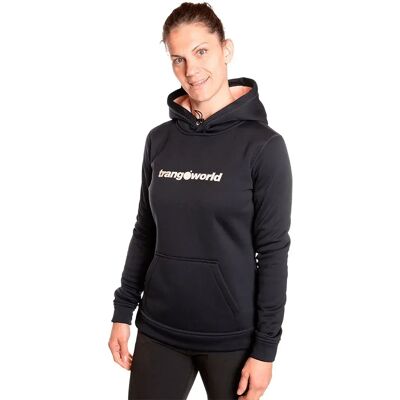 Trangoworld Sudadera Con Capucha Poppi Black / Pink XS Trangoworld Sudadera Con Capucha Poppi Black / Pink XS
