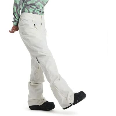 Burton Pantalones Marcy High Rise Stout White L Burton Pantalones Marcy High Rise Stout White L