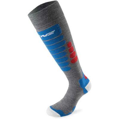 Lenz Calcetines Skiing 3.0 Grey / Red / Blue EU 35-38 Lenz Calcetines Skiing 3.0 Grey / Red / Blue EU 35-38