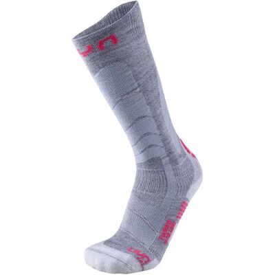 Uyn Calcetines Touring Silver / Fuchsia EU 35-36 Uyn Calcetines Touring Silver / Fuchsia EU 35-36