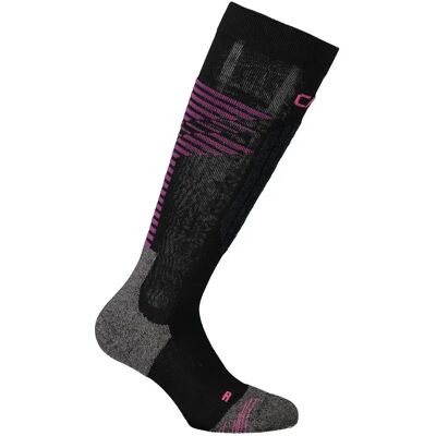 Cmp Calcetines Ski Lenpur 31i4856 Black / Purple EU 36-38 Cmp Calcetines Ski Lenpur 31i4856 Black / Purple EU 36-38