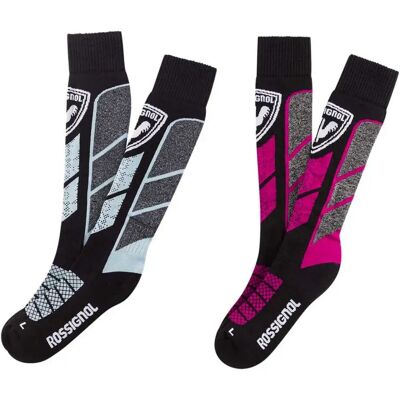 Rossignol Calcetines Thermotech 2 Pares Black EU 39-41 Rossignol Calcetines Thermotech 2 Pares Black EU 39-41