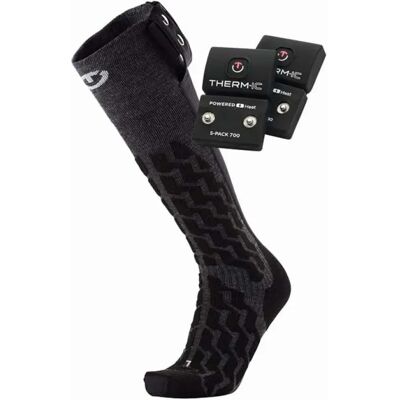 Calcetines de esquí calefactables Therm-ic Heat Fusion - Unisex, Modelo S-Pack 700, 35-38 Calcetines de esquí calefactables Therm-ic Heat Fusion - Unisex, Modelo S-Pack 700, 35-38