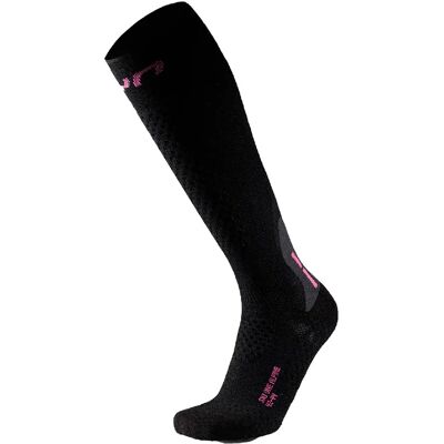 Uyn Calcetines Largos Ski One Alpine Merino Black / Pink EU 41-42 Uyn Calcetines Largos Ski One Alpine Merino Black / Pink EU 41-42