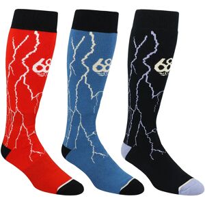 686 Calcetines Largos Storm 3 Unidades Bright Pack EU 34-38 686 Calcetines Largos Storm 3 Unidades Bright Pack EU 34-38