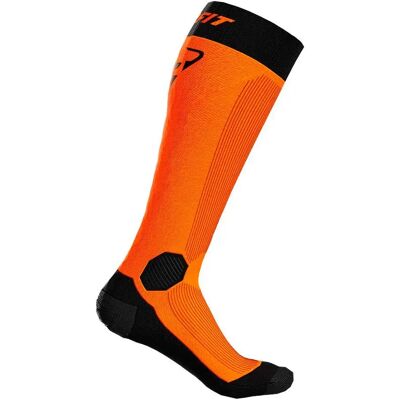 Dynafit Calcetines Tour Warm Merino Shocking Orange / Black Out EU 39-42 Dynafit Calcetines Tour Warm Merino Shocking Orange / Black Out EU 39-42
