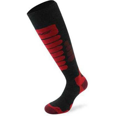 Lenz Skiing 3.0 Calcetines - Unisex - Negro, Gris, Rojo - Hasta la rodilla Lenz Skiing 3.0 Calcetines - Unisex - Negro, Gris, Rojo - Hasta la rodilla
