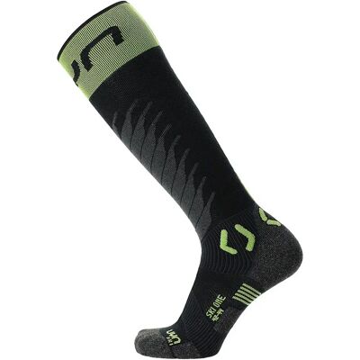 Uyn Calcetines Largos Ski One Merino Black / Lime EU 35-38 Uyn Calcetines Largos Ski One Merino Black / Lime EU 35-38