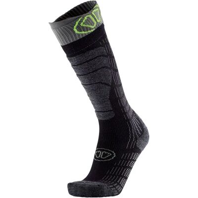 Sidas Calcetines Largos Ski Comfort Medium Volume Black / Grey EU 39-41 Sidas Calcetines Largos Ski Comfort Medium Volume Black / Grey EU 39-41