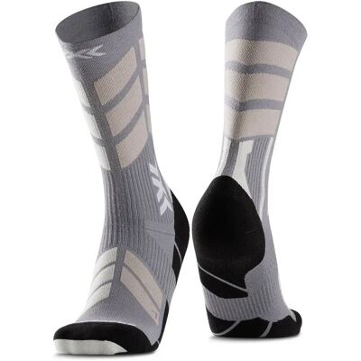 X-socks Calcetines Crew X-country Perform Merino Seal Grey / Light Sand EU 39-41 X-socks Calcetines Crew X-country Perform Merino Seal Grey / Light Sand EU 39-41