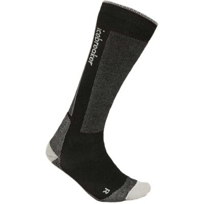 Icebreaker Calcetines Merino Ski+ Medium Otc Black / Ether / Graphite EU 47-49 Icebreaker Calcetines Merino Ski+ Medium Otc Black / Ether / Graphite EU 47-49