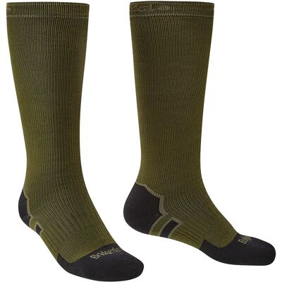 Bridgedale Calcetines Largos Heavyweight Knee Olive / Black EU 48 Bridgedale Calcetines Largos Heavyweight Knee Olive / Black EU 48