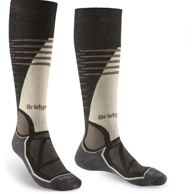 Bridgedale Calcetines Largos Midweight Graphite / Bungee EU 44-47 Bridgedale Calcetines Largos Midweight Graphite / Bungee EU 44-47