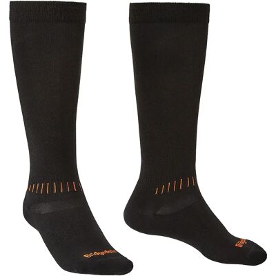 Bridgedale Calcetines Largos Race Merino Performance Black / Orange EU 40-43 Bridgedale Calcetines Largos Race Merino Performance Black / Orange EU 40-43