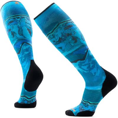 Smartwool Calcetines Ski Targeted Cushion Storm Peak Print Otc Nightfall Blue EU 42-45 Smartwool Calcetines Ski Targeted Cushion Storm Peak Print Otc Nightfall Blue EU 42-45