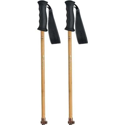 Komperdell Bastones Carbon Cloud Bamboo Vario Black / Brown 110-145 cm Komperdell Bastones Carbon Cloud Bamboo Vario Black / Brown 110-145 cm