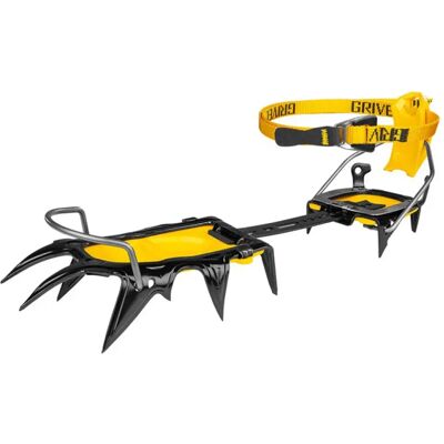 Grivel Crampones G12 Lt New-classic Evo Black / Yellow EU 35-46 Grivel Crampones G12 Lt New-classic Evo Black / Yellow EU 35-46