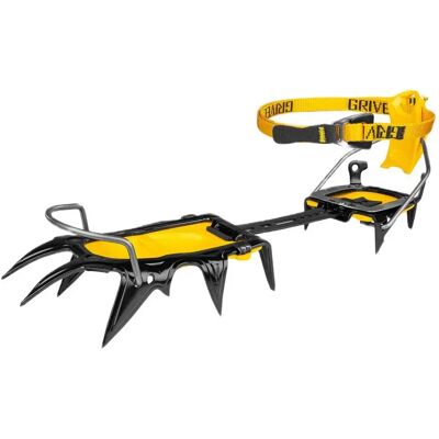 Grivel Crampones G12 Lt Dual-matic Evo Ce Black / Yellow EU 35-46 Grivel Crampones G12 Lt Dual-matic Evo Ce Black / Yellow EU 35-46
