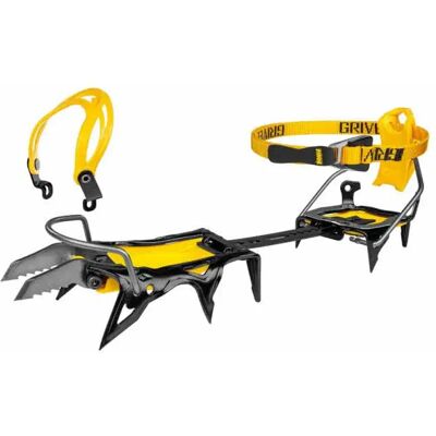 Grivel Crampones G15 Lt Dual Cramp-o-matic Evo & New-matic Evo Ce Black / Yellow EU 35-46 Grivel Crampones G15 Lt Dual Cramp-o-matic Evo & New-matic Evo Ce Black / Yellow EU 35-46