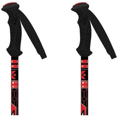 Kerma Bastones Vector Team Black / Red 75 cm Kerma Bastones Vector Team Black / Red 75 cm