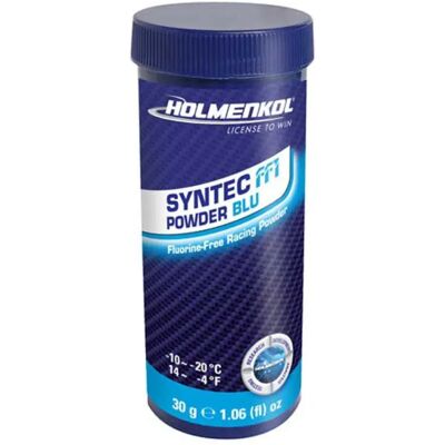 Holmenkol Cera En Polvo Syntec Ff1 -10ºc/-20ºc 30g Blue One Size Holmenkol Cera En Polvo Syntec Ff1 -10ºc/-20ºc 30g Blue One Size