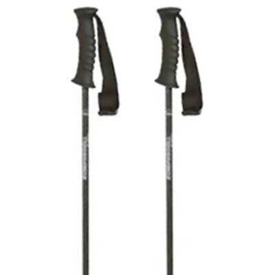 Komperdell Bastones Junior Rental Carbon Black / Red 85 cm Komperdell Bastones Junior Rental Carbon Black / Red 85 cm